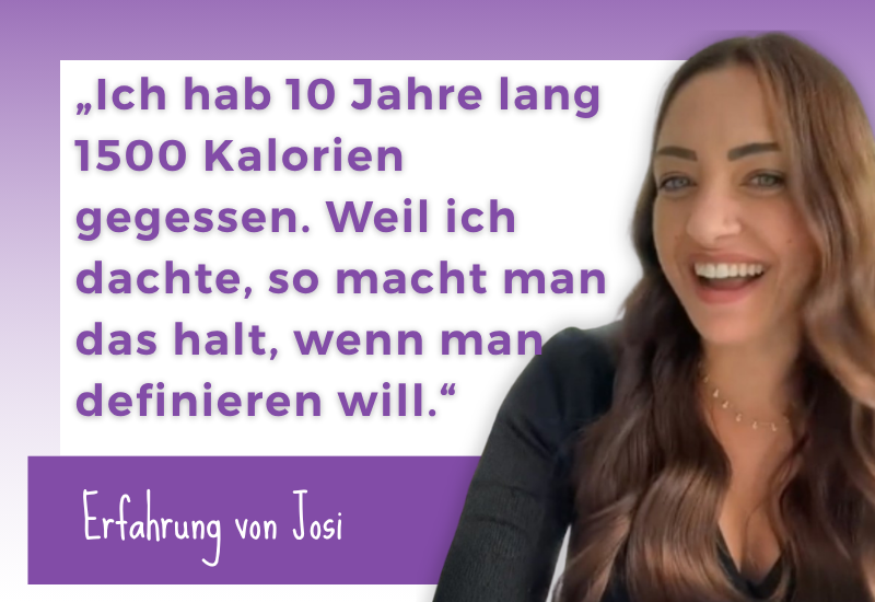 Von 1.700 auf 2.400 Kalorien & mehr Definition