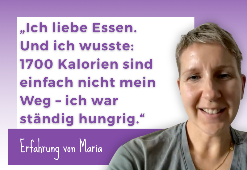 Von 1700-Kalorien-Plänen zu 2900 Kalorien mit Klarheit