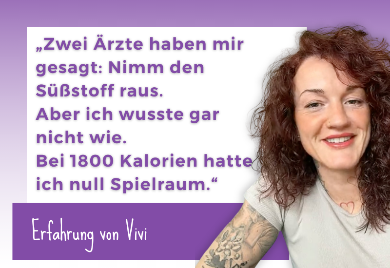 In 6 Wochen 3,5 kg verloren, mit einer Erhöhung von 1800 auf 2600 Kalorien